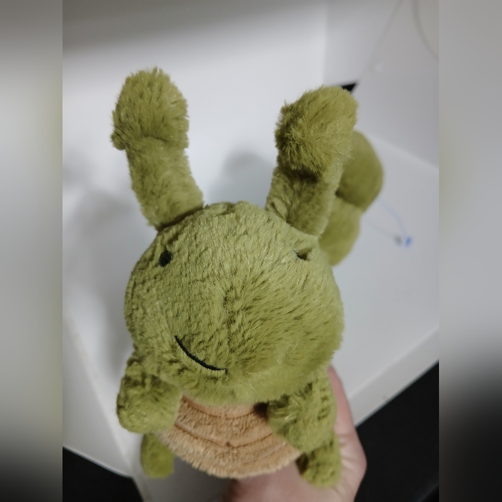 Jellycat Christopher Caterpillar Plush 15" Retired Green Worm Bug Stuffed Animal